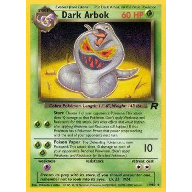 Dark Arbok (19/82) [Team Rocket]