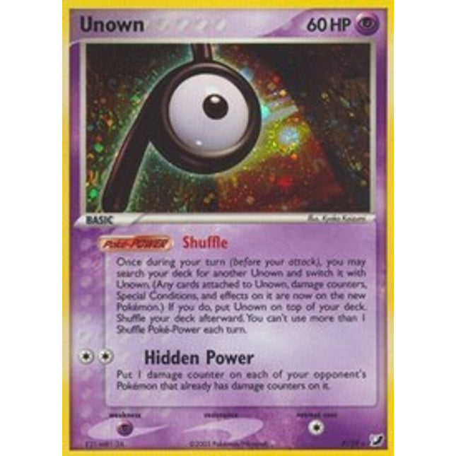 Unown (P) (P/28) [EX: Unseen Forces]