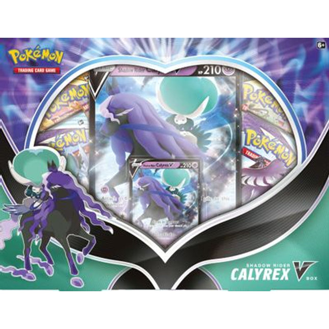 Calyrex V (Random Art) - Pokemon - Chilling Reign Collection Box - Sealed - New