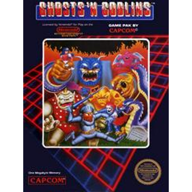 Ghosts 'n Goblins [5 Screw] - NES