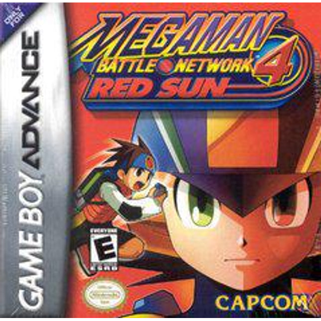 Mega Man Battle Network 4 Red Sun - GameBoy Advance