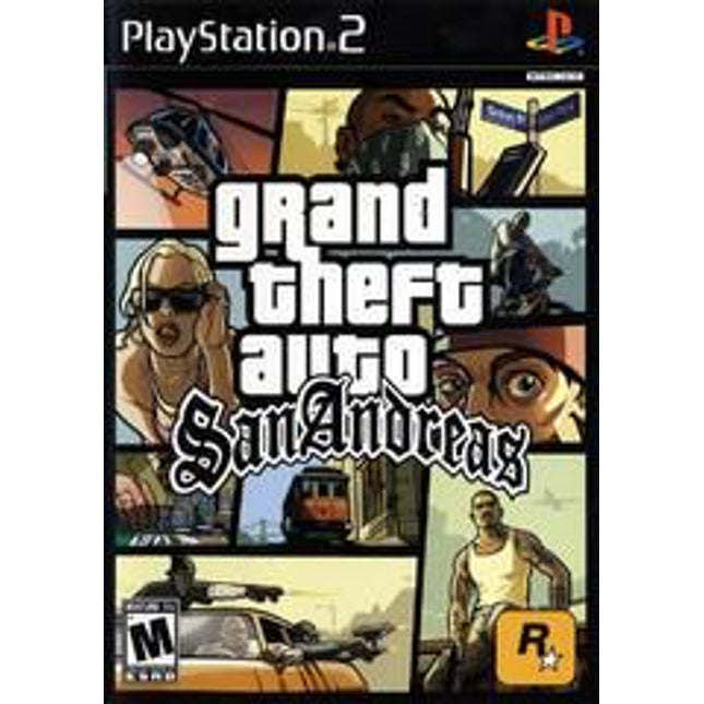 Grand Theft Auto San Andreas - Playstation 2