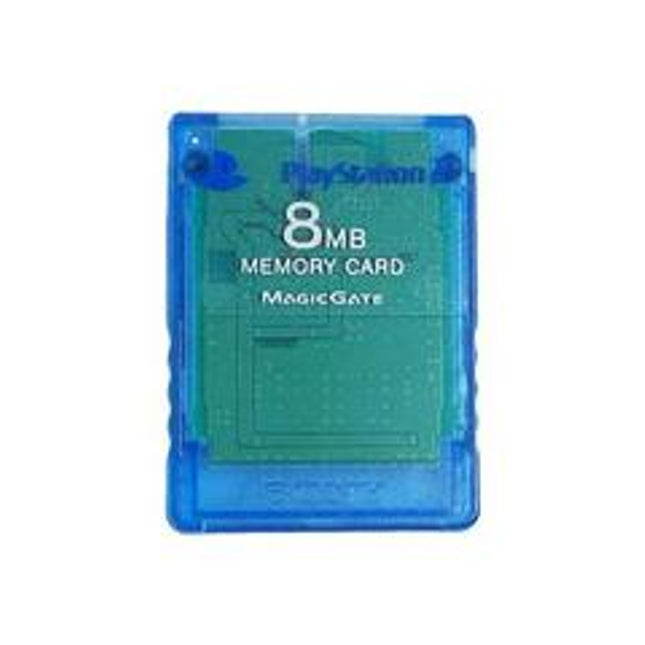 8MB Memory Card [Blue] - Playstation 2