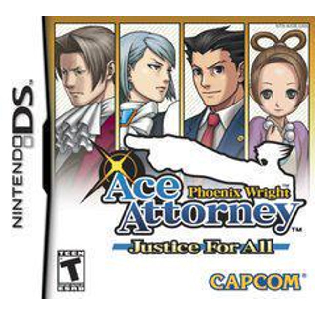 Phoenix Wright Justice for All - Nintendo DS
