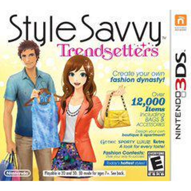 Style Savvy Trendsetter - Nintendo 3DS