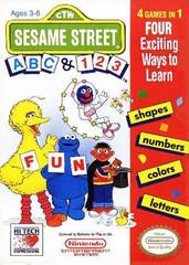 Sesame Street ABC and 123 - NES