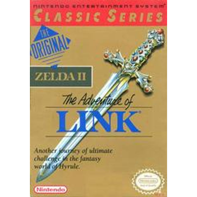 Zelda II The Adventure of Link [Gray Cart] - NES