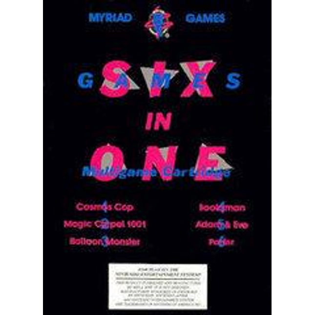 Myriad 6-in-1 - NES