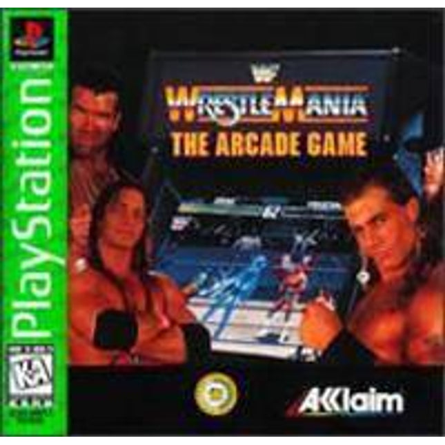 WWF Wrestlemania The Arcade Game [Greatest Hits] - Playstation