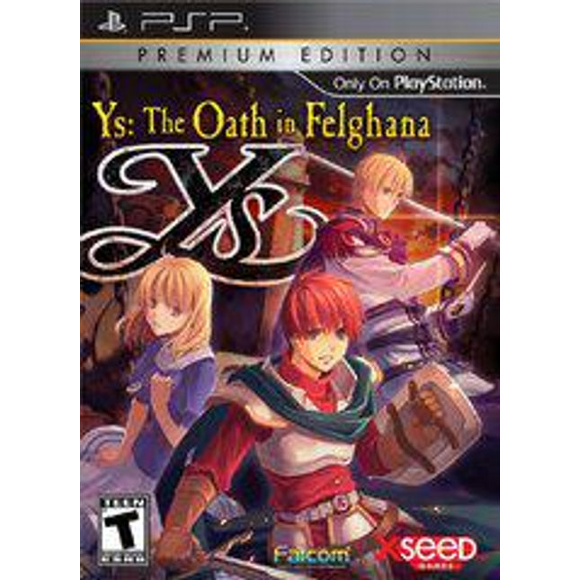 Ys: The Oath in Felghana Premium Edition - PSP