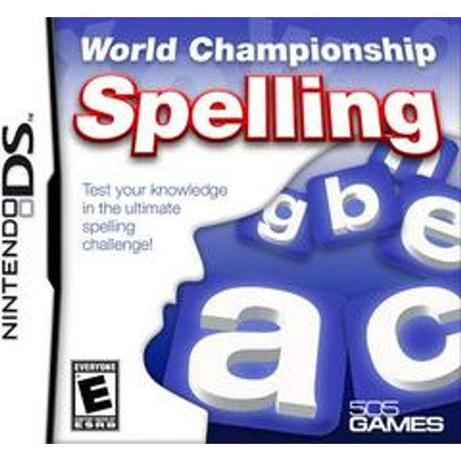 World Championship Spelling - Nintendo DS