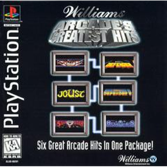Williams Arcade's Greatest Hits - Playstation