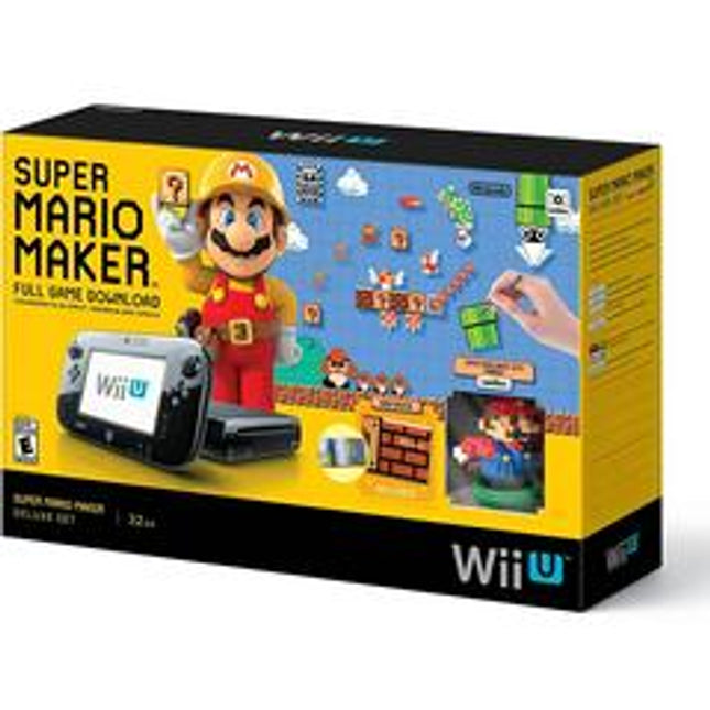 Wii U Console Deluxe: Super Mario Maker Edition - Wii U
