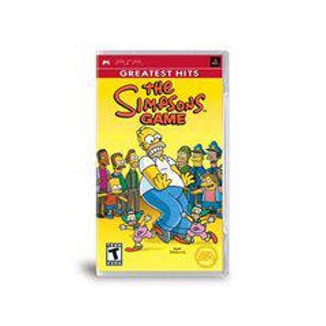 The Simpsons Game - PSP