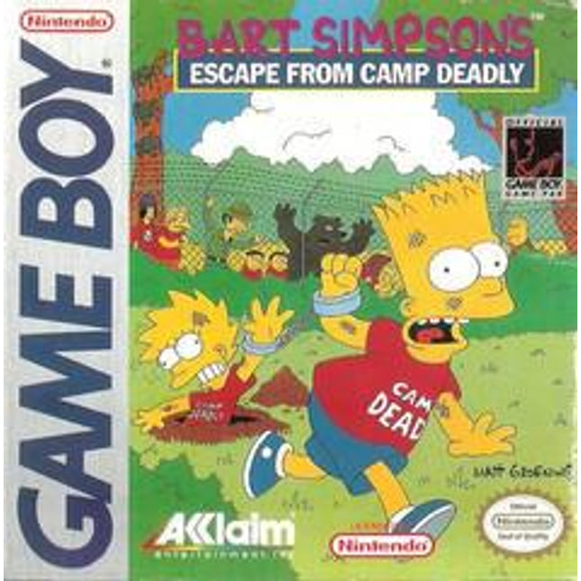 Bart Simpson's Escape from Camp Deadly - GameBoy