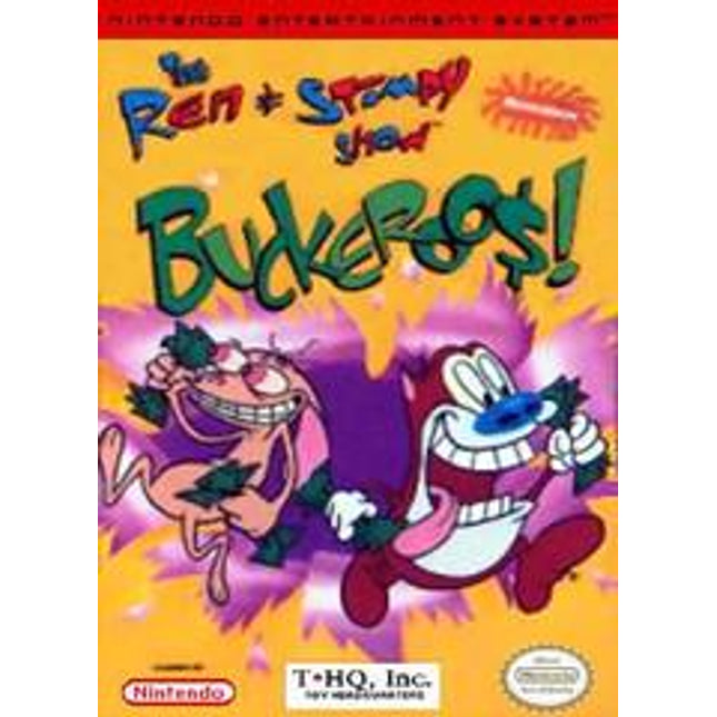The Ren and Stimpy Show Buckeroos - NES