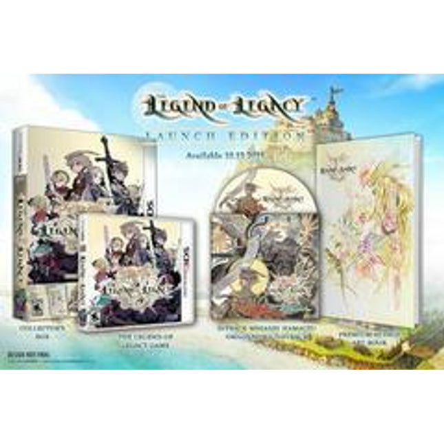 Legend of Legacy Launch Edition - Nintendo 3DS