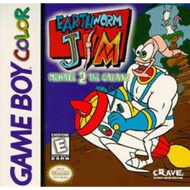 Earthworm Jim Menace 2 Galaxy - GameBoy Color