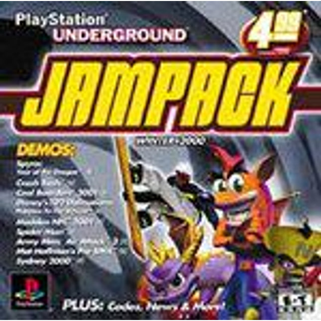 PlayStation Underground Jampack: Winter 2000 - Playstation
