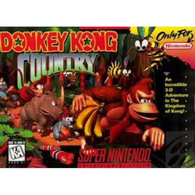 Donkey Kong Country - Super Nintendo