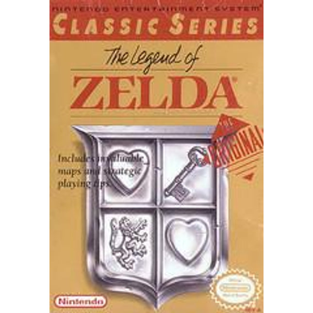 Legend of Zelda [Gray Cart] - NES