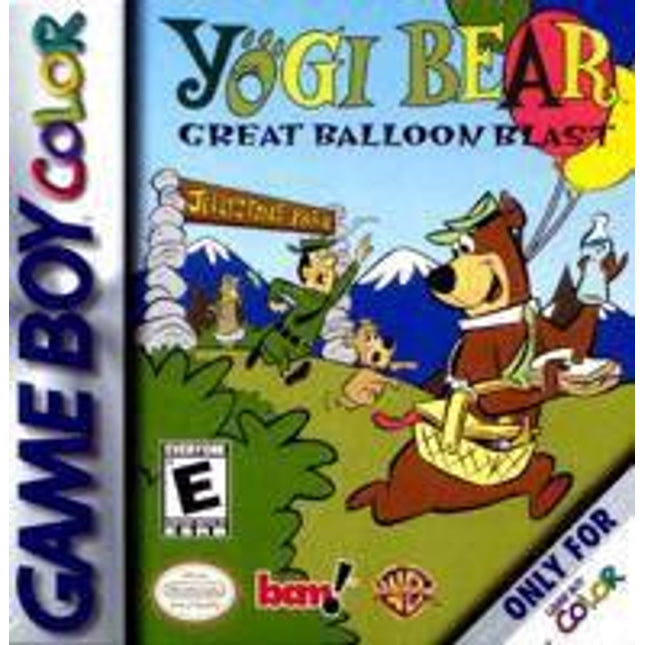 Yogi Bear Great Balloon Blast - GameBoy Color