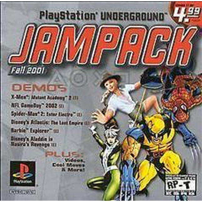 PlayStation Underground Jampack Fall 2001 - Playstation