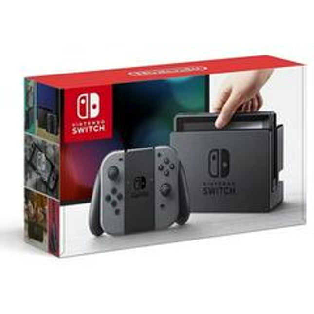 Nintendo Switch with Gray Joy-Con - Nintendo Switch