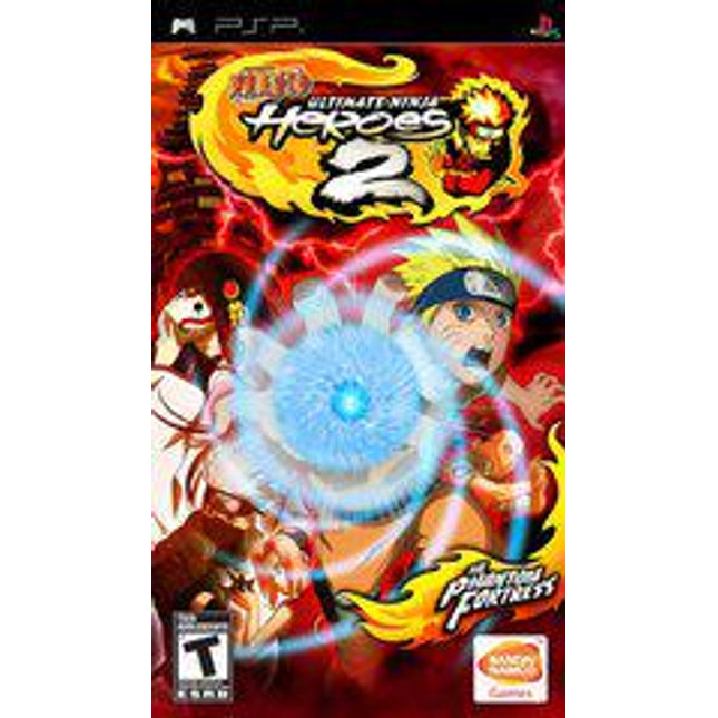 Naruto Ultimate Ninja Heroes 2 The Phantom Fortress - PSP