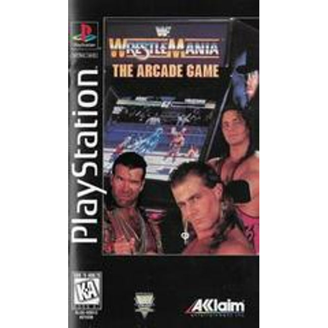 WWF Wrestlemania The Arcade Game [Long Box] - Playstation