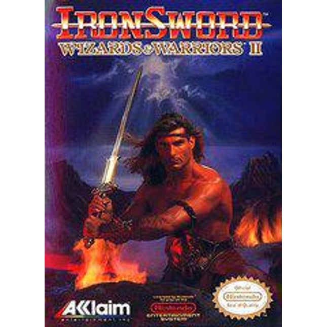 Iron Sword Wizards and Warriors II - NES
