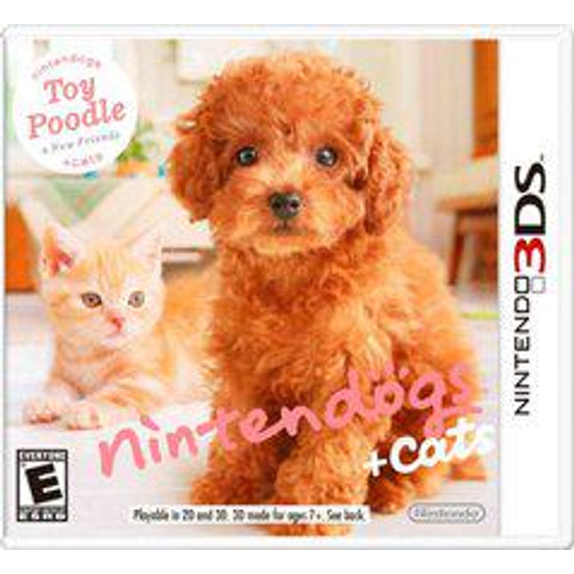 Nintendogs + Cats: Toy Poodle & New Friends - Nintendo 3DS