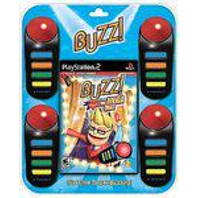 Buzz The Mega Quiz Bundle - Playstation 2