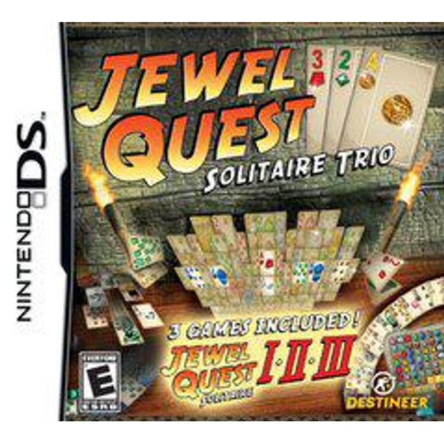 Jewel Quest Solitaire Trio - Nintendo DS
