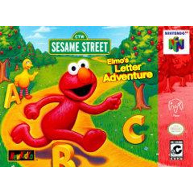 Elmo's Letter Adventure - Nintendo 64