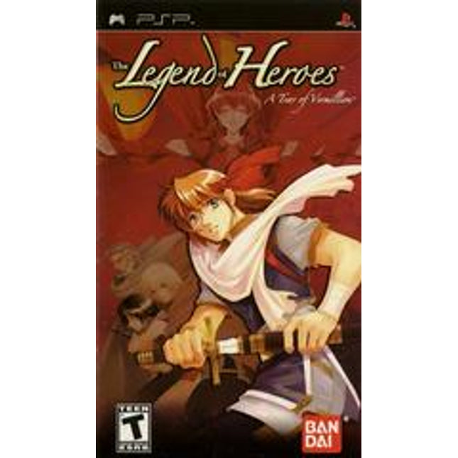 Legend of Heroes A Tear of Vermillion - PSP