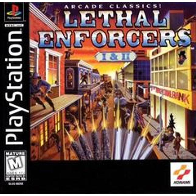 Lethal Enforcers 1 and 2 - Playstation