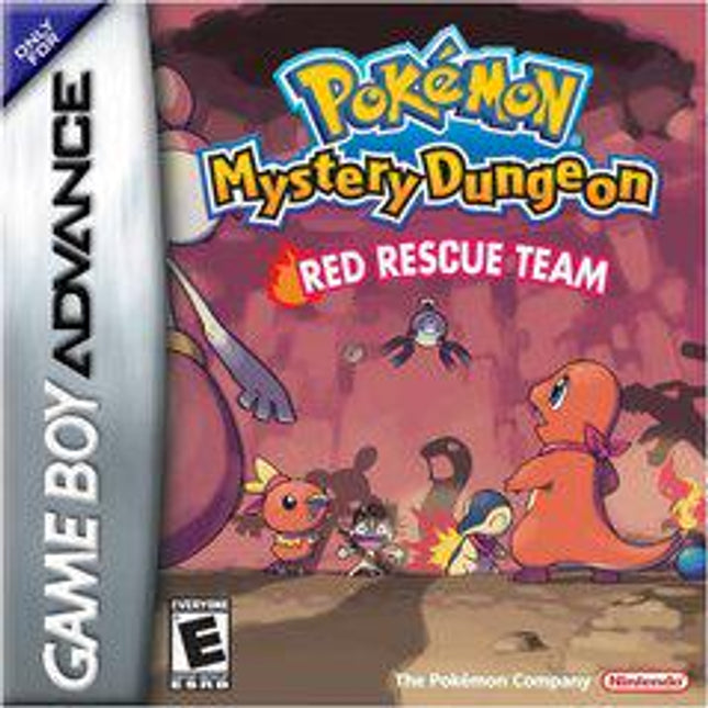 Pokemon Mystery Dungeon Red Rescue Team - GameBoy Advance