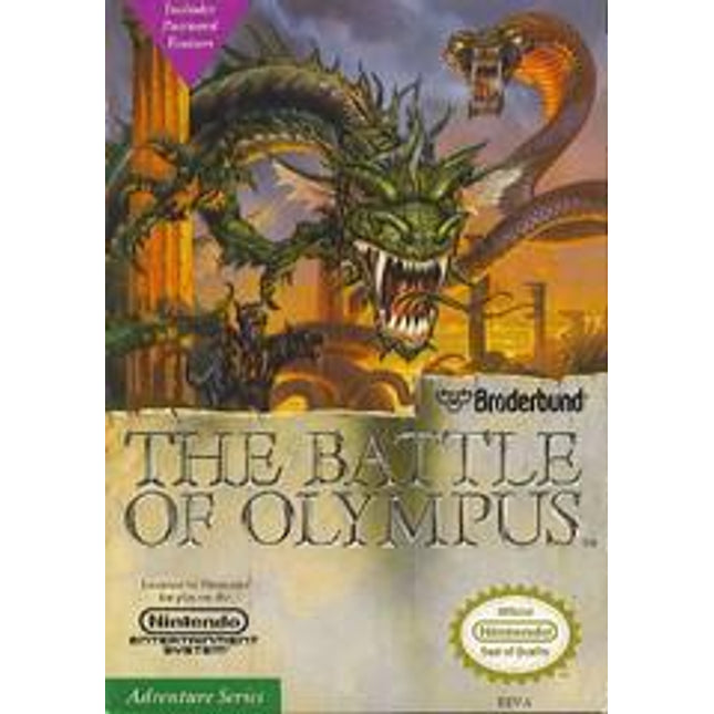 Battle of Olympus - NES