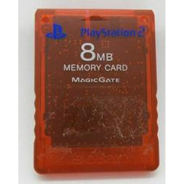 8MB Memory Card [Red] - Playstation 2