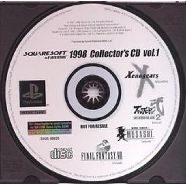 Squaresoft on Playstation 1998 Collector's CD Vol. 1 - Playstation