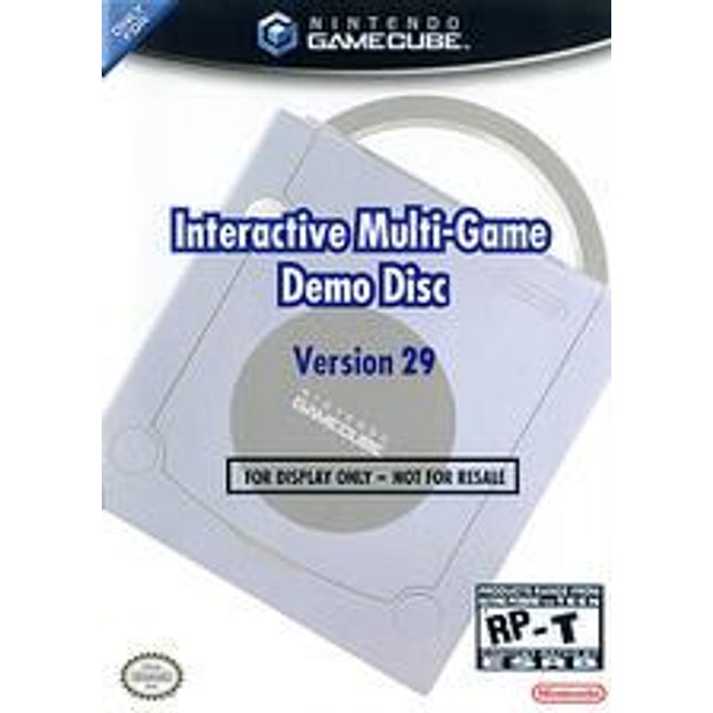 Interactive Multi-Game Demo Disc Version 29 - Gamecube