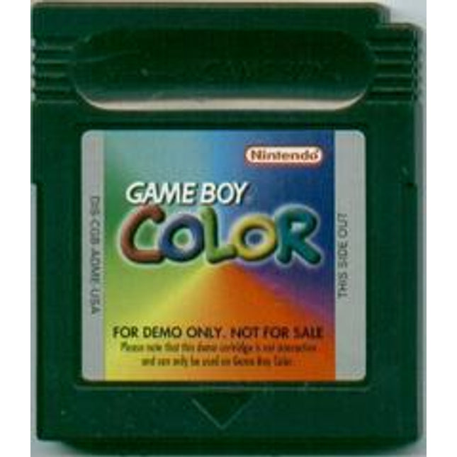 GameBoy Color Tech Demo - GameBoy Color