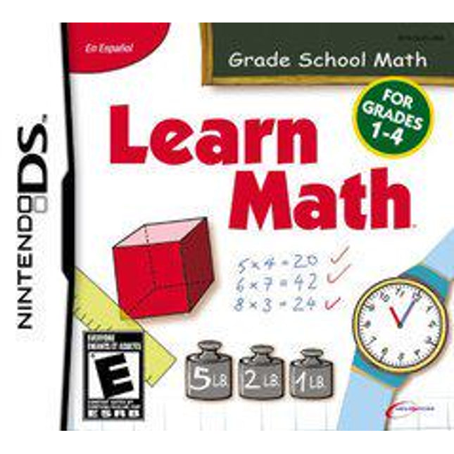 Learn Math for Grades 1-4 - Nintendo DS