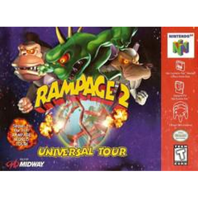 Rampage 2 Universal Tour - Nintendo 64