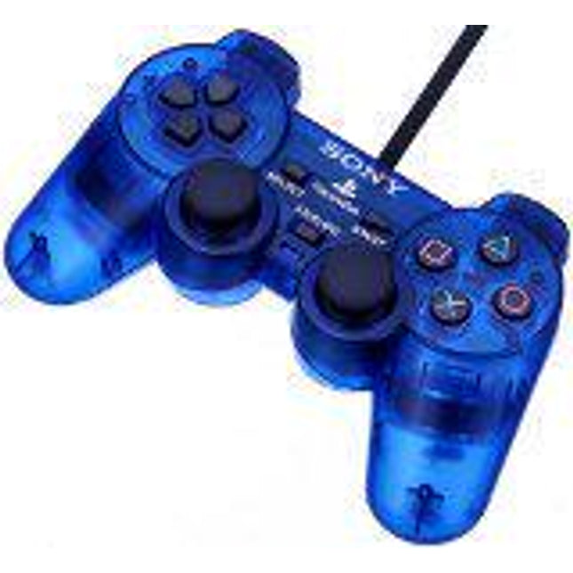 Blue Dual Shock Controller - Playstation 2