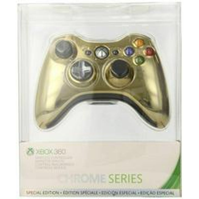 Gold Xbox 360 Wireless Controller - Xbox 360