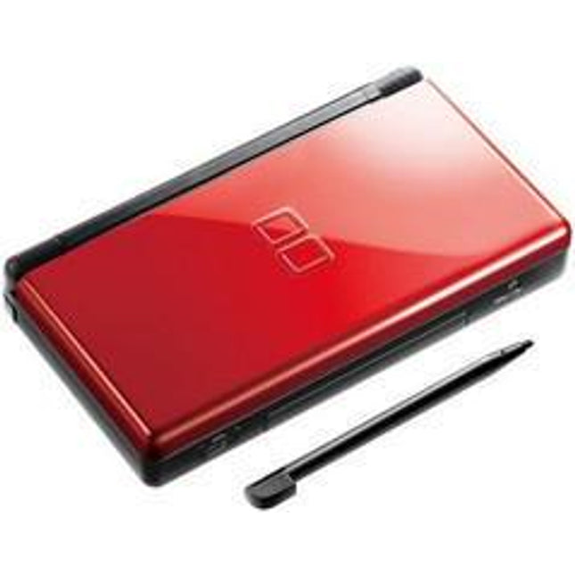 Red Crimson & Black Nintendo DS Lite - Nintendo DS
