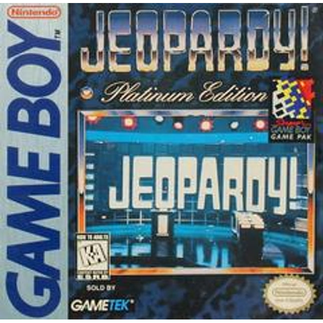 Jeopardy Platinum Edition - GameBoy