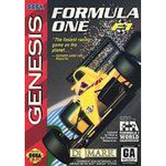 Formula One F1 - Sega Genesis